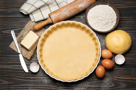 Ingrédients pour une pâte sucrée
