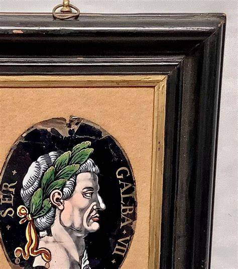 illustration médieval enamel plaque