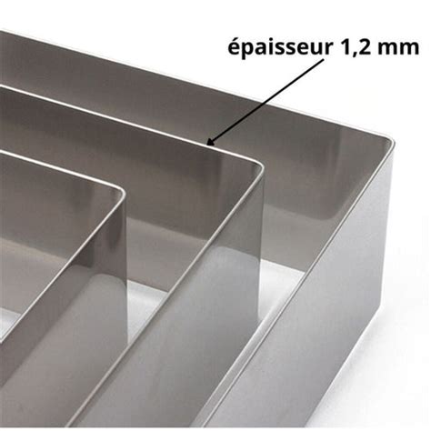 Matériel de pâtisserie : cadre inox et tapis flexipat