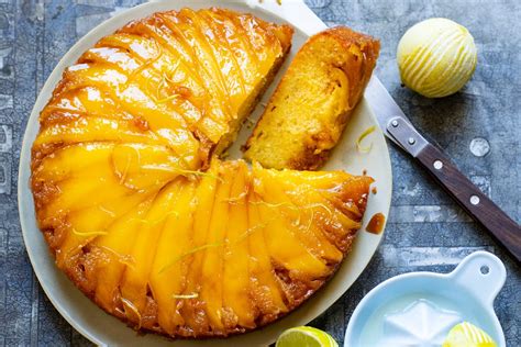 Gâteau moelleux à la mangue fraîche