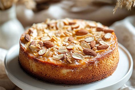 Gâteau moelleux aux amandes