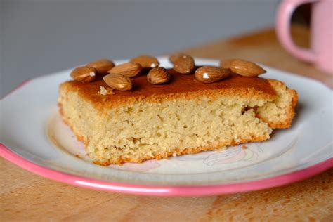 Ingrédients pour un gâteau aux amandes