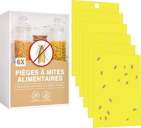 Piège à phéromones pour mites alimentaires