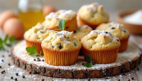 Ingrédients de base pour muffins