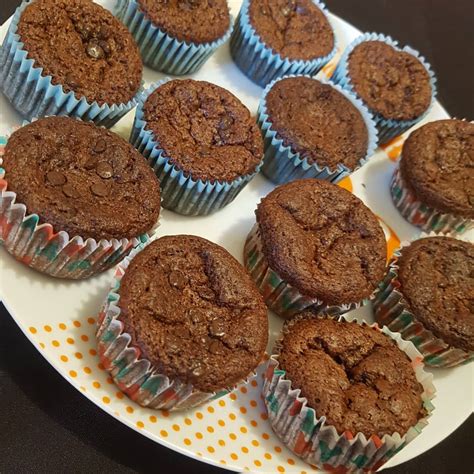 Muffins au chocolat et courgette