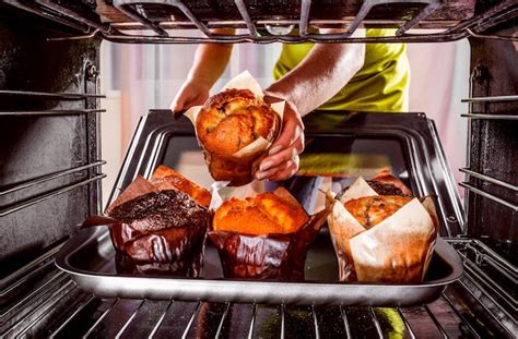 Muffins sortant du four