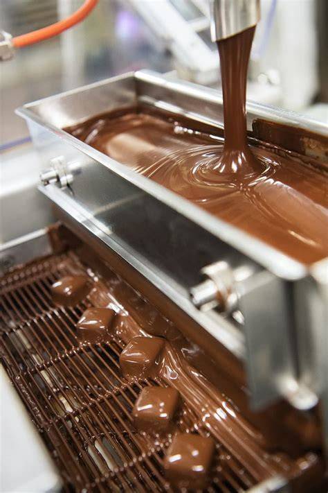 illustration enrobage chocolat et tempérage