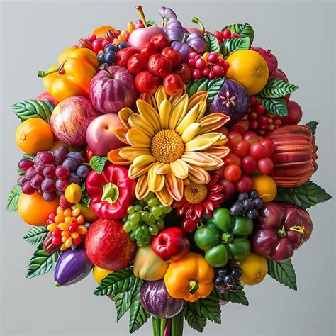 Pâtisseries fines décorées de fleurs et de fruits
