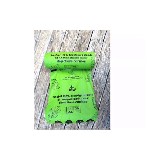 Sachets biodégradables en amidon de maïs