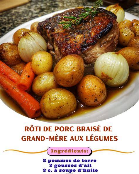 illustration préparation rôti braisé légumes