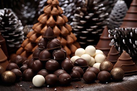 Chocolats de Noël variés