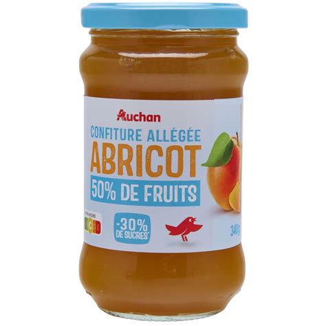 illustration confiture abricots allégée