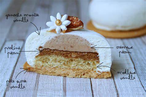 plan montage entremet vanille caramel