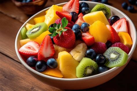 Bol de fruits de casseilles frais et une cuillère en bois