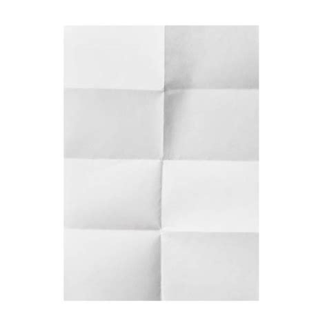 Feuille de papier pliée en diagonale