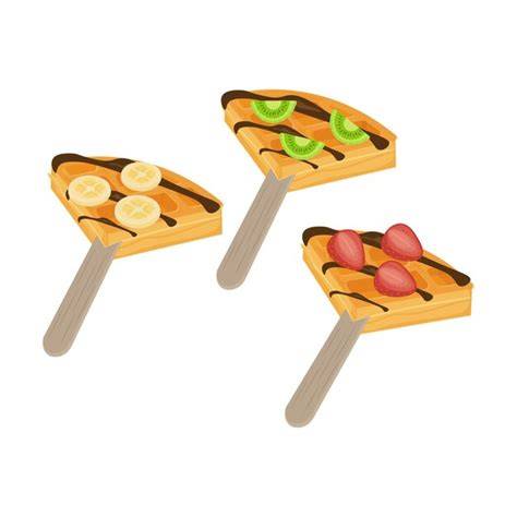 illustration garniture feuilletée fruits estivals
