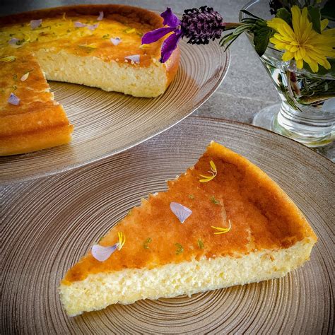 Fiadone corse doré au four