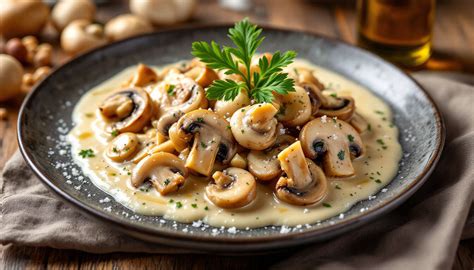 Champignons frais et cidre