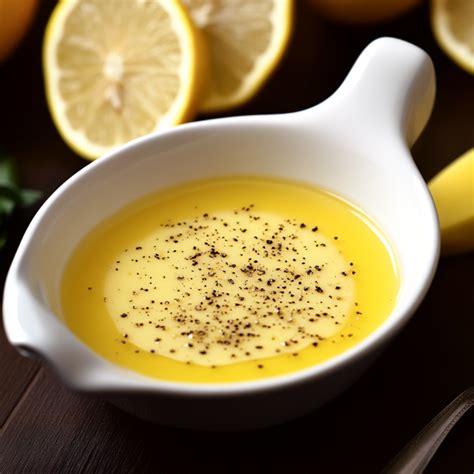 Ingrédients frais pour une sauce au citron