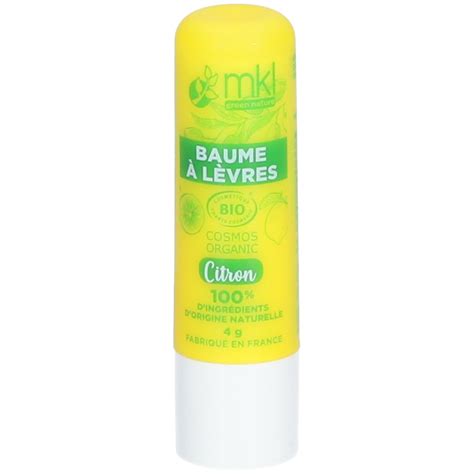 infographie aromatique baume lèvres citron