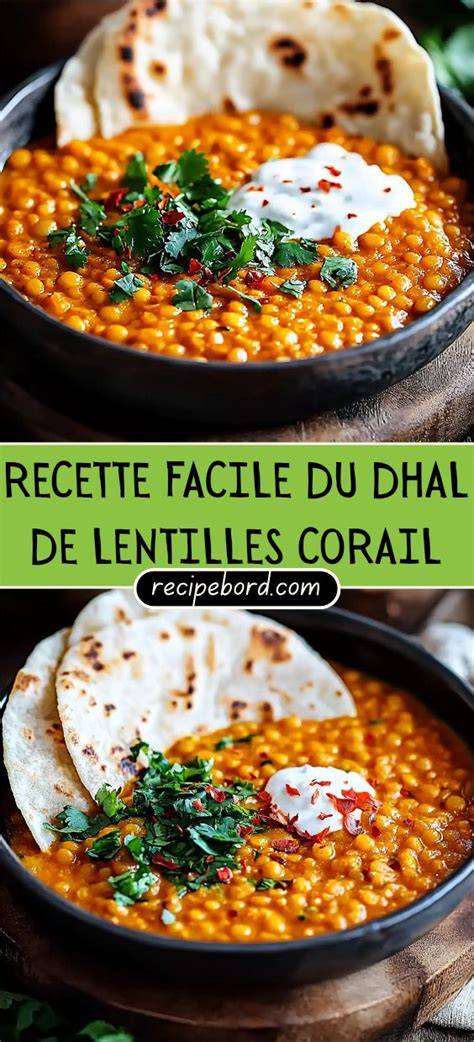 illustration dhal lentilles corail et épices