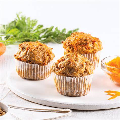 Graphique recettes muffins carottes et cumin