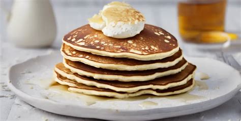 Ingrédients pour pancakes à l'avoine et au fromage blanc