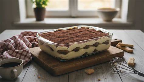 gratin plat tiramisu cafe