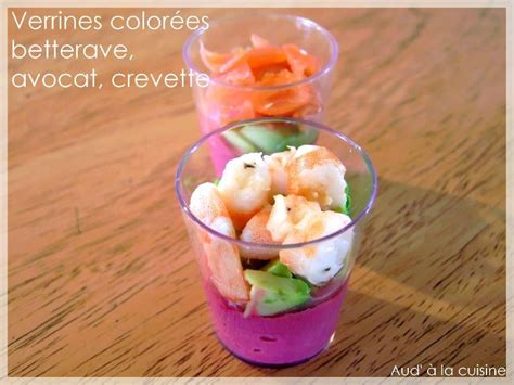 Verrines colorées et rafraîchissantes