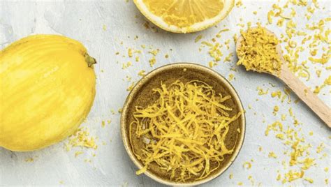 Zestes de citron