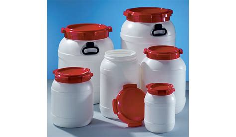 Gamme de bidons alimentaires de différentes tailles