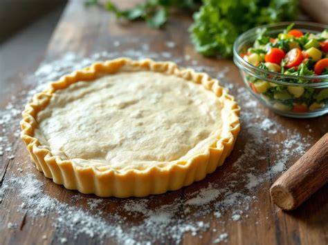 illustration pate tarte legere