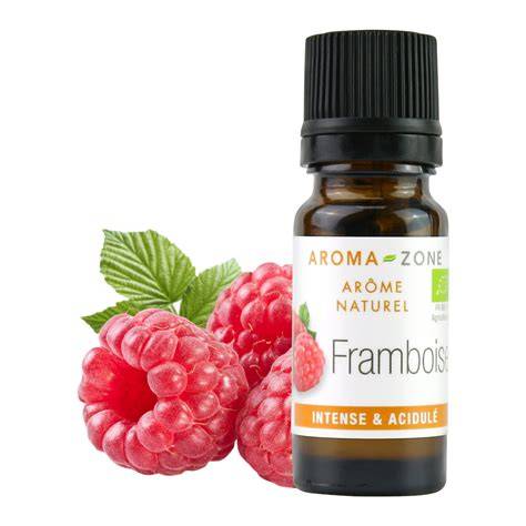 framboises - arôme et pigments