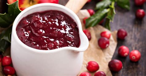 usage culinaire canneberge en sauce et salade