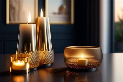 Parfum intérieur et bougie de luxe