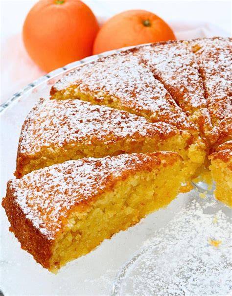 Gâteau orange moelleux infographie ingrédients