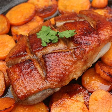 magret de canard avec patates douces