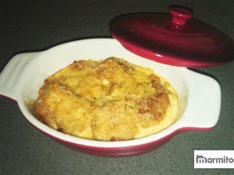 Gratin de boudin blanc pommes image étape montage