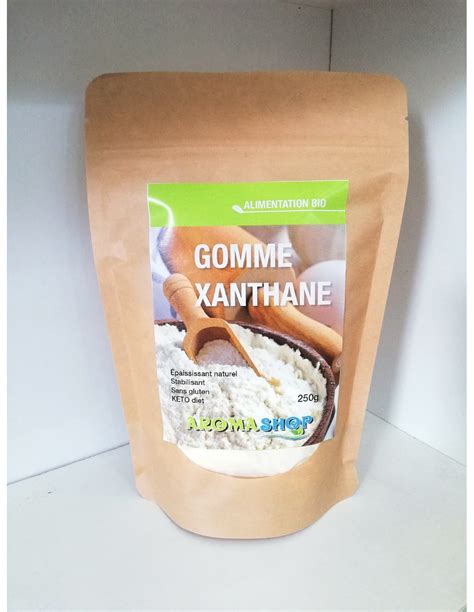 Sachet de gomme de xanthane
