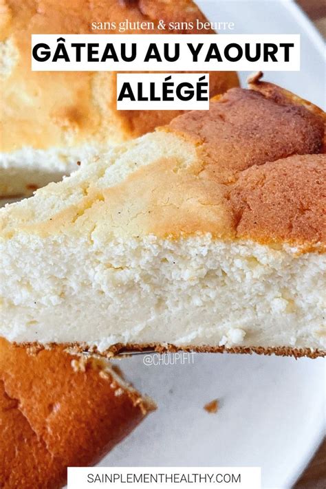 gâteau yaourt sans gluten infographie