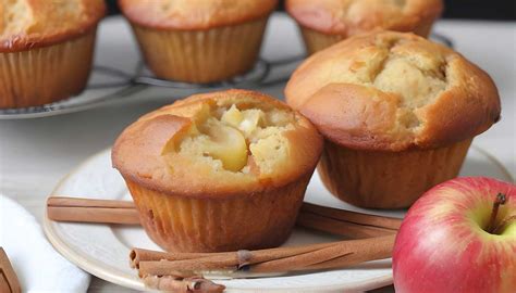 ingrédients pour muffins aux pommes