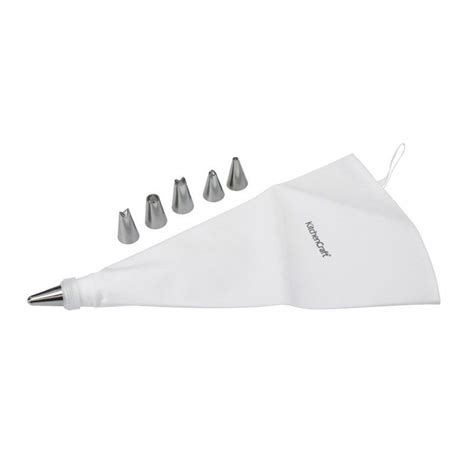 Poche à douille avec glaçage