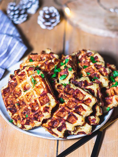 Burger gaufre aux pommes de terre