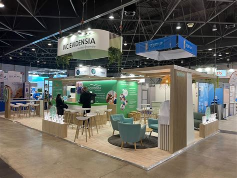 Exemple de stand d'exposition créatif et attrayant pour un salon agroalimentaire