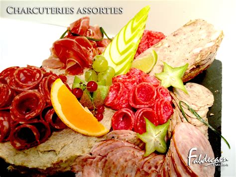 Assortiment de charcuteries fines