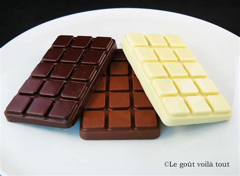 Tablettes de chocolat