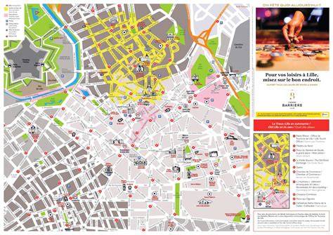 Carte de Lille et points de vente de pépites chocolat en gros