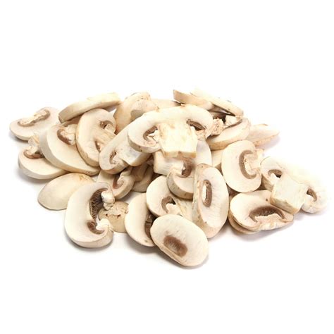 champignons frais émincés