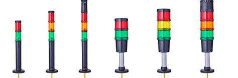 schéma signalisation colonne lumineuse multi-niveaux
