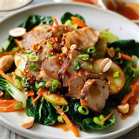 image de bok choy croquant et couleurs vives